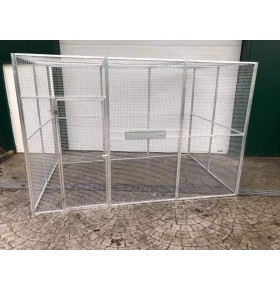 Volière 3m x 2m x 2m