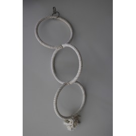 Pendentif triple anneaux diamètre 22cm