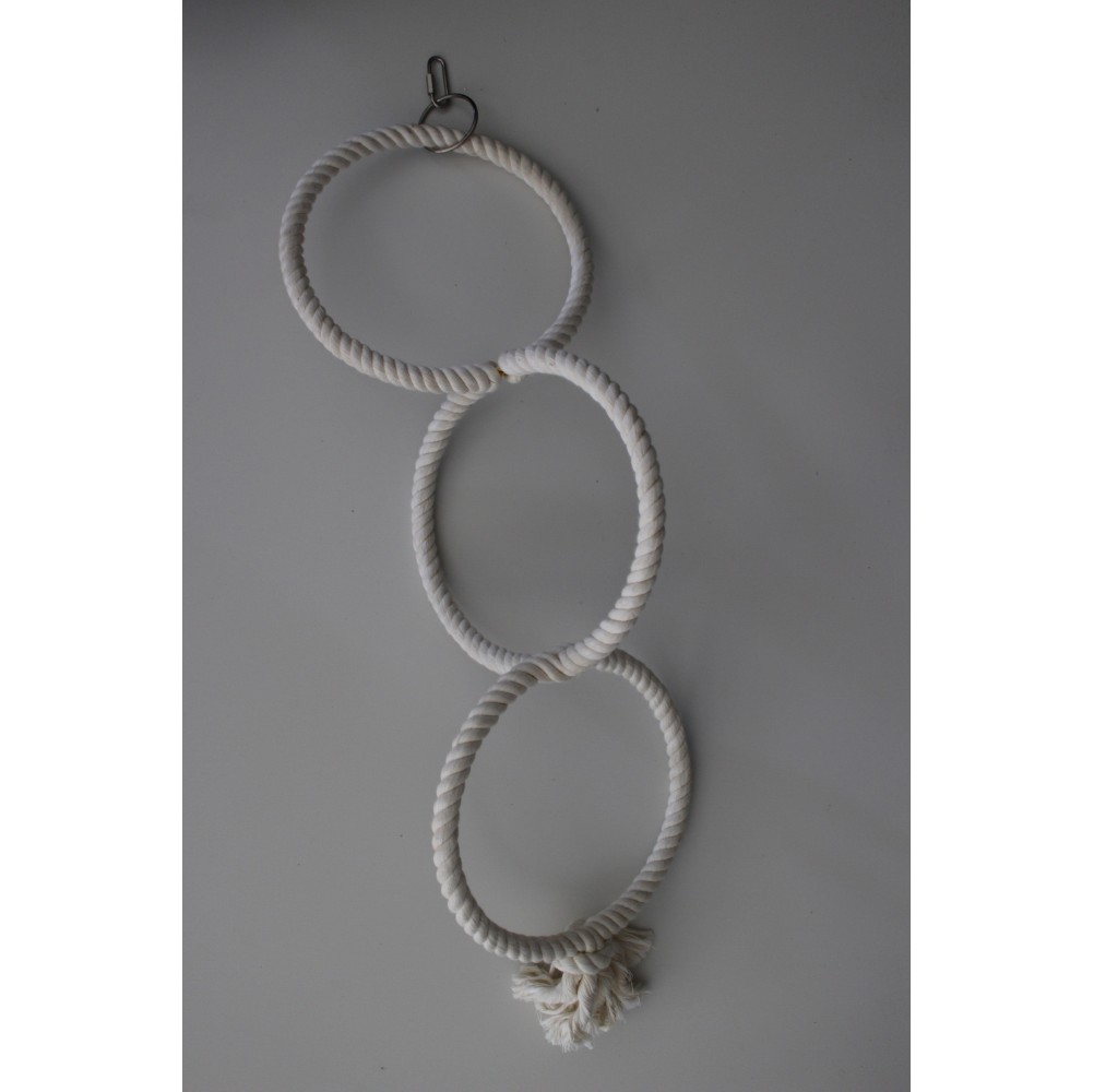 Pendentif triple anneaux diamètre 22cm