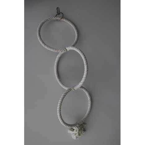 Pendentif triple anneaux diamètre 22cm