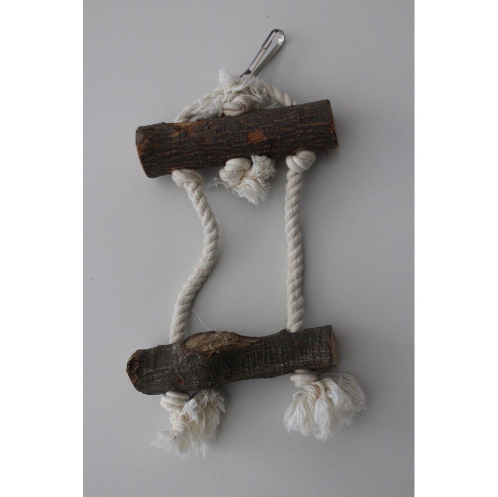 Echelle 2 barreaux bois