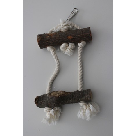 Echelle 2 barreaux bois